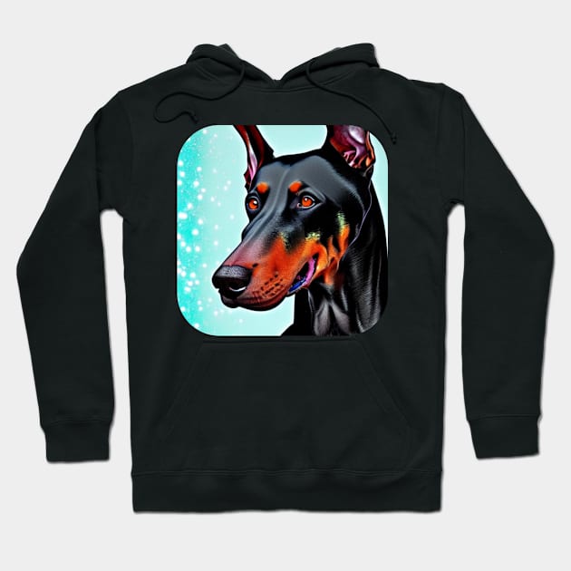 Doberman Dog Hoodie by KK-Royal